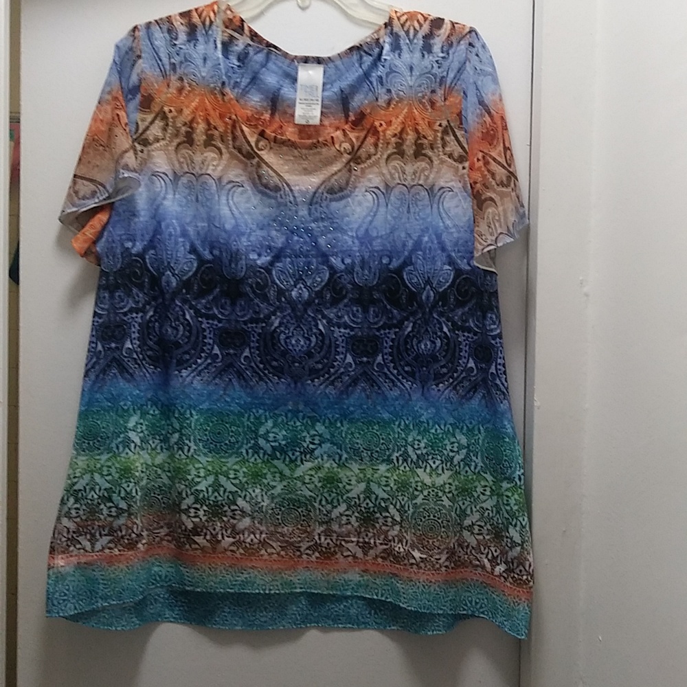 Multi colored Women's XL Top